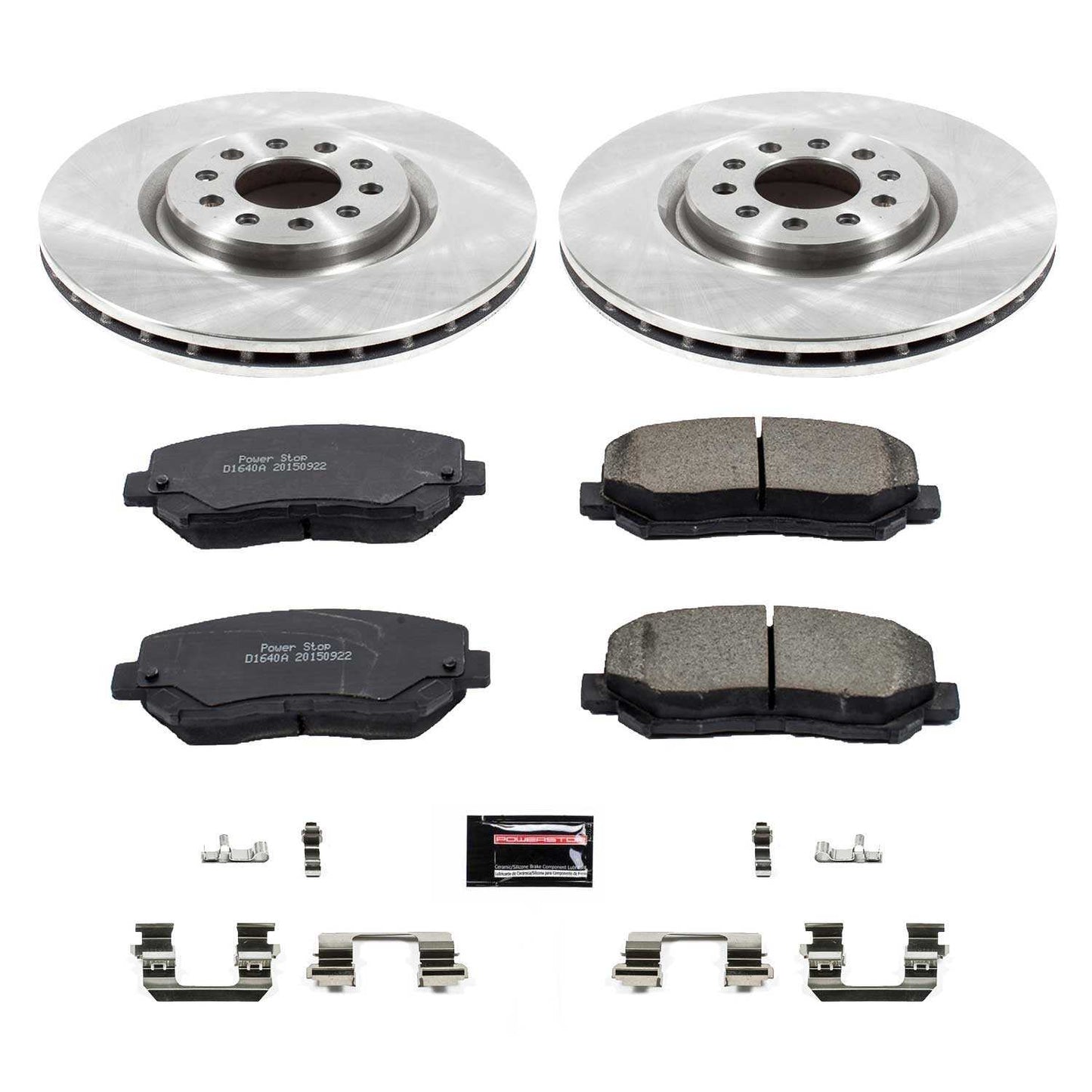 PowerStop Power Stop 15-17 Chrysler 200 Front Autospecialty Brake Kit KOE6538