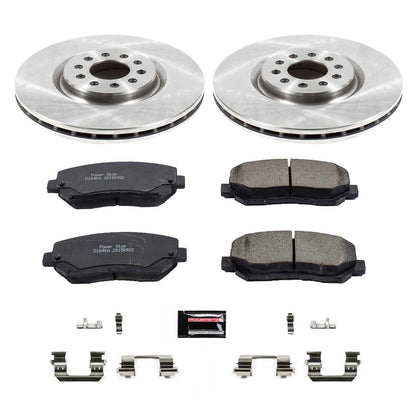 PowerStop Power Stop 15-17 Chrysler 200 Front Autospecialty Brake Kit KOE6538