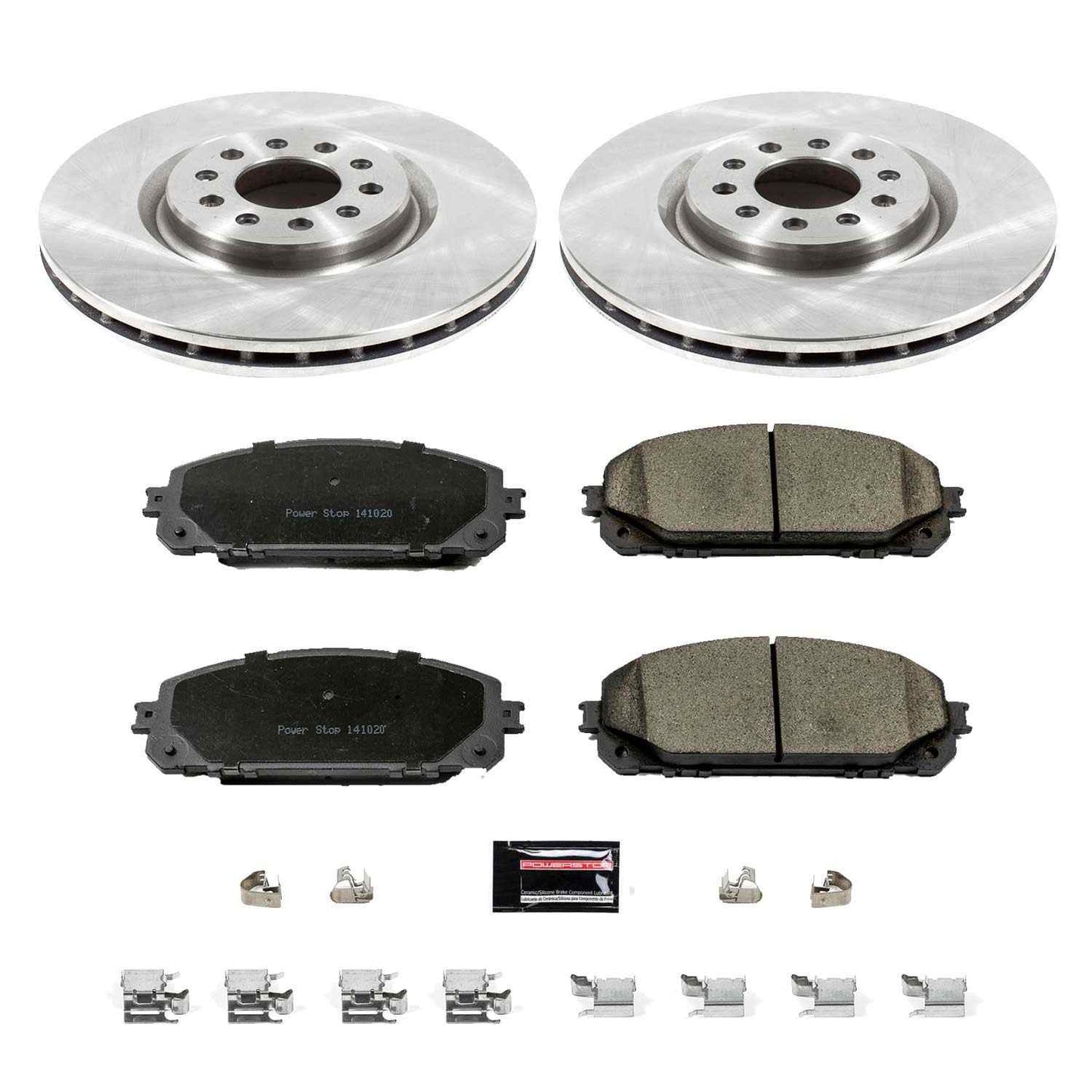 PowerStop Power Stop 14-16 Jeep Cherokee Front Autospecialty Brake Kit KOE6540