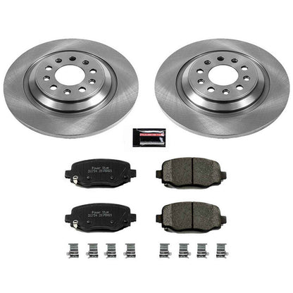 PowerStop Power Stop 14-19 Jeep Cherokee Rear Autospecialty Brake Kit KOE6542