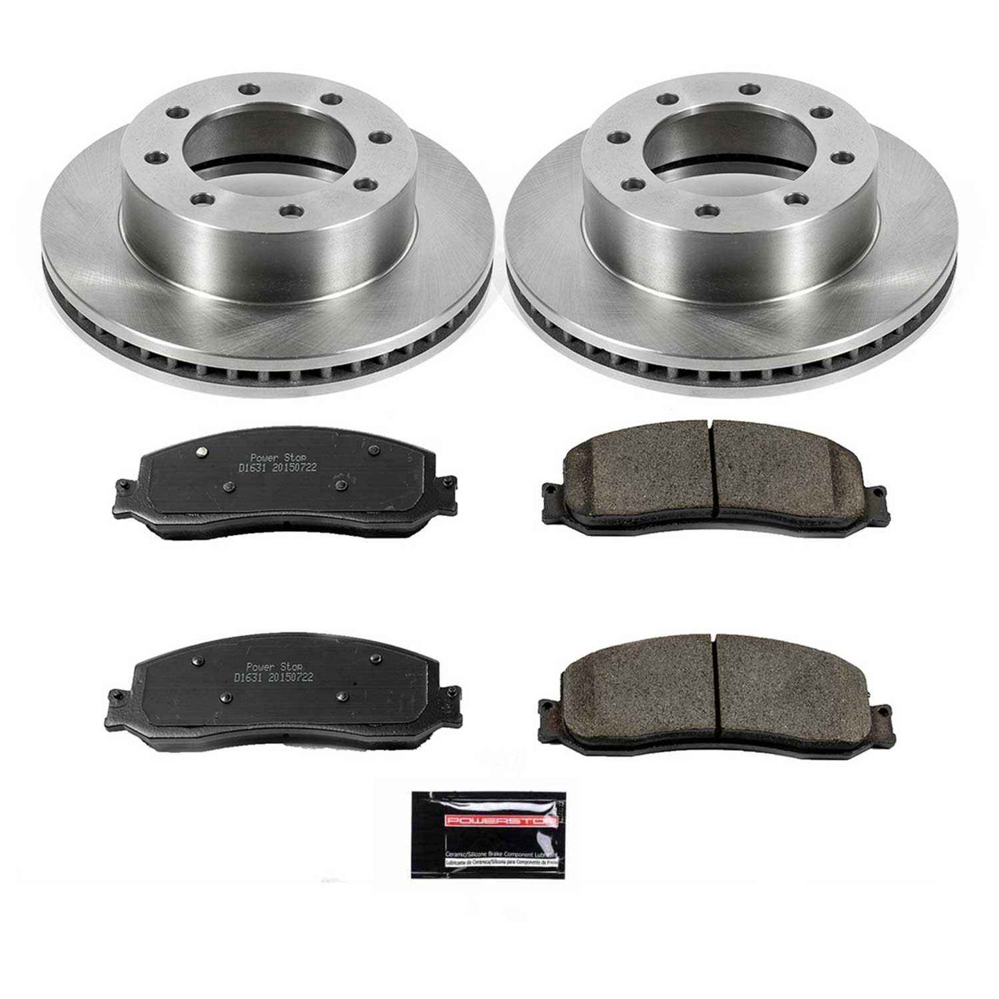PowerStop Power Stop 2012 Ford F-250 Super Duty Front Autospecialty Brake Kit KOE6545