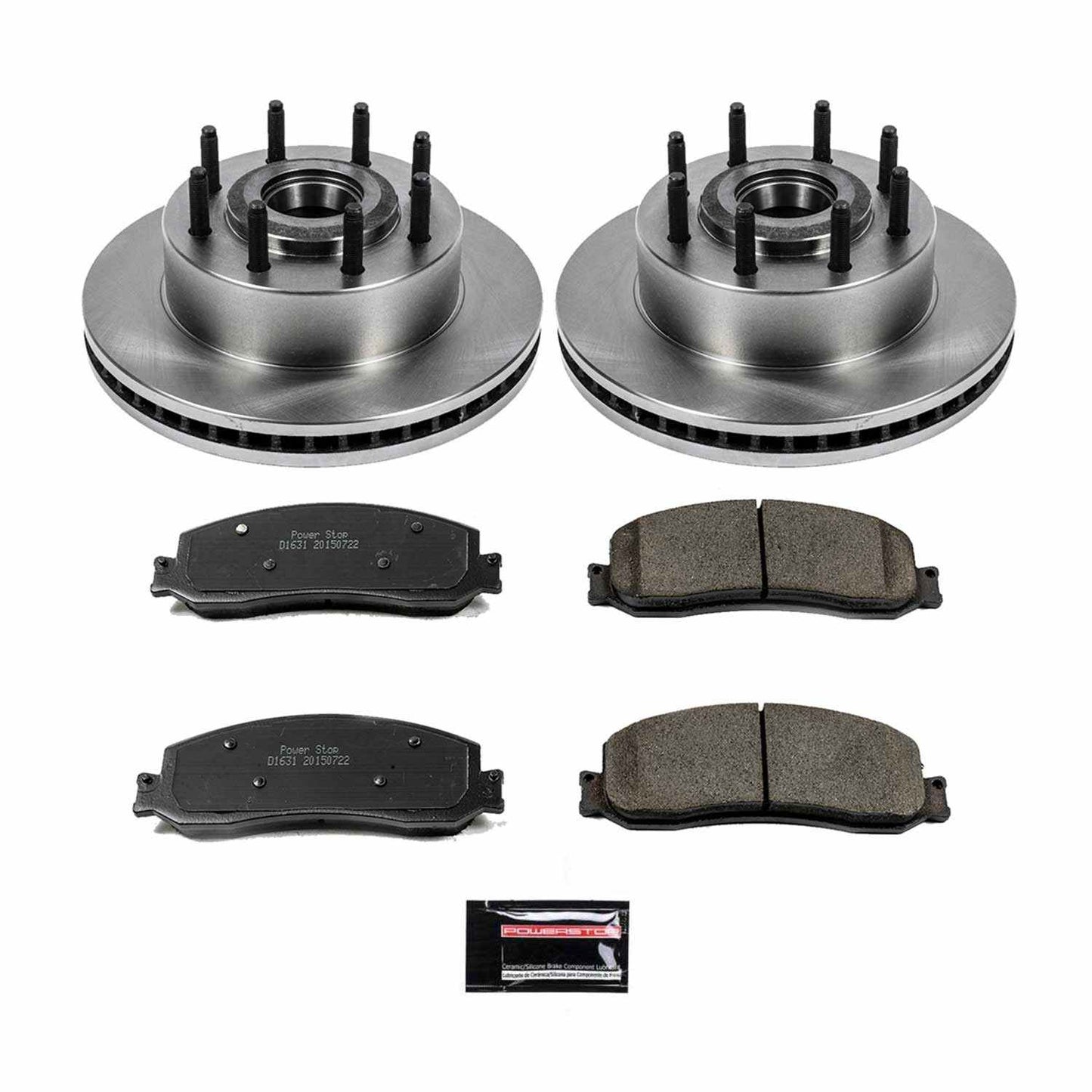PowerStop Power Stop 2012 Ford F-250 Super Duty Front Autospecialty Brake Kit KOE6550