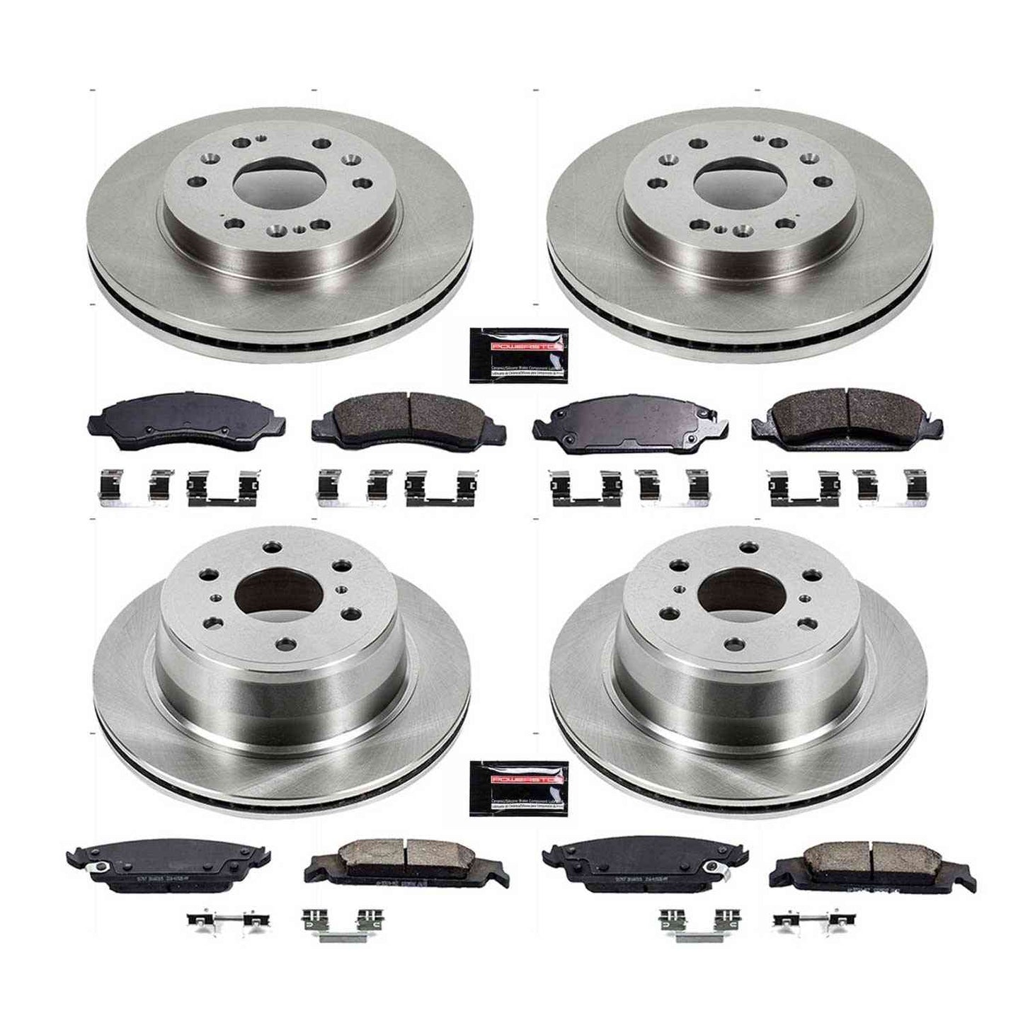 PowerStop Power Stop 15-19 Cadillac Escalade Front & Rear Autospecialty Brake Kit KOE6560