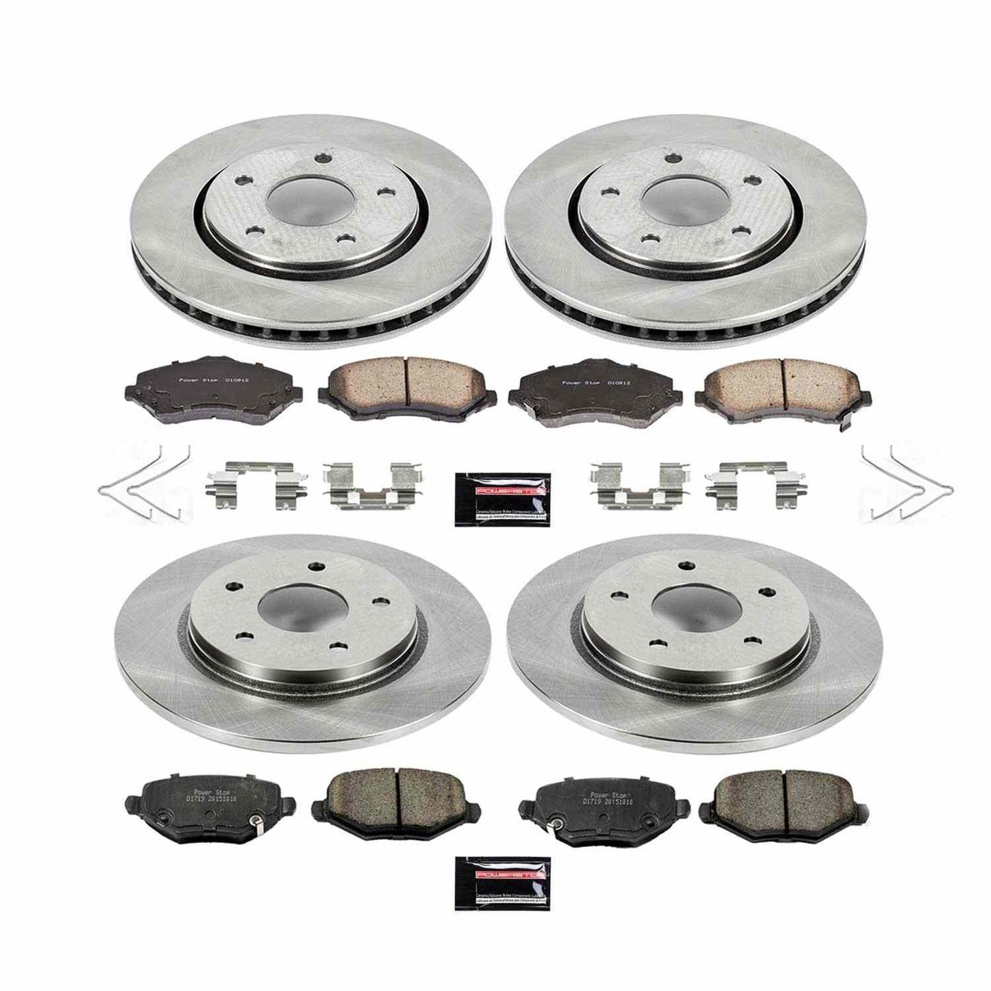 PowerStop Power Stop 12-16 Chrysler Town & Country Front & Rear Autospecialty Brake Kit KOE6563