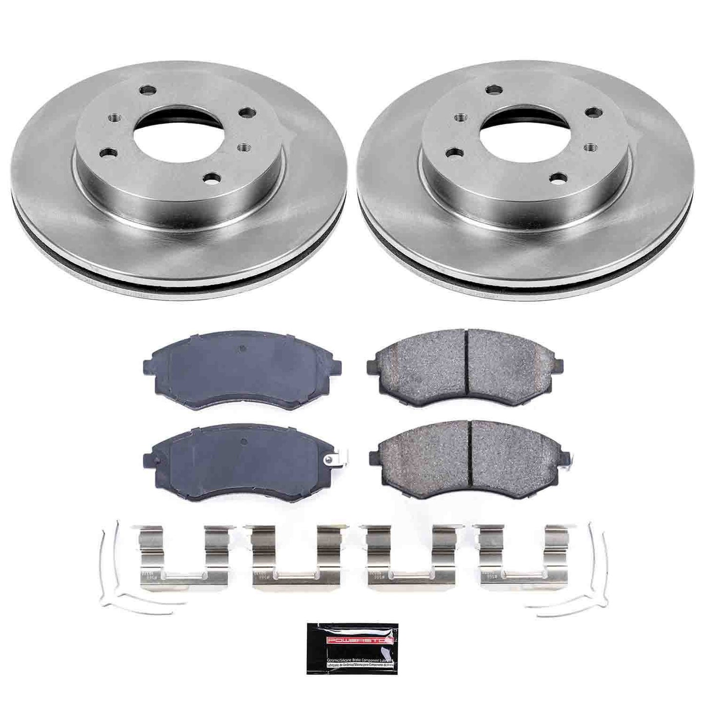 PowerStop Power Stop 91-96 Infiniti G20 Front Autospecialty Brake Kit KOE656