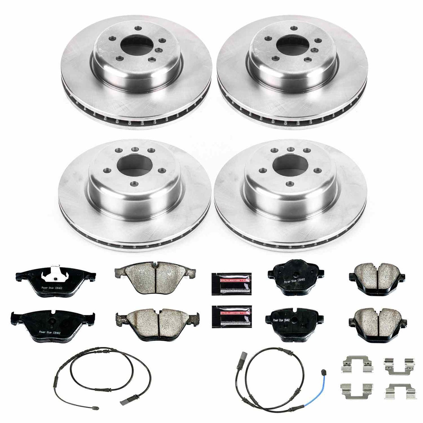 PowerStop Power Stop 2011 BMW 535i xDrive Front & Rear Autospecialty Brake Kit KOE6582