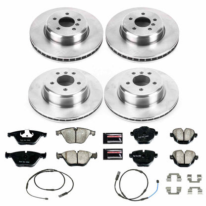PowerStop Power Stop 2011 BMW 535i xDrive Front & Rear Autospecialty Brake Kit KOE6582