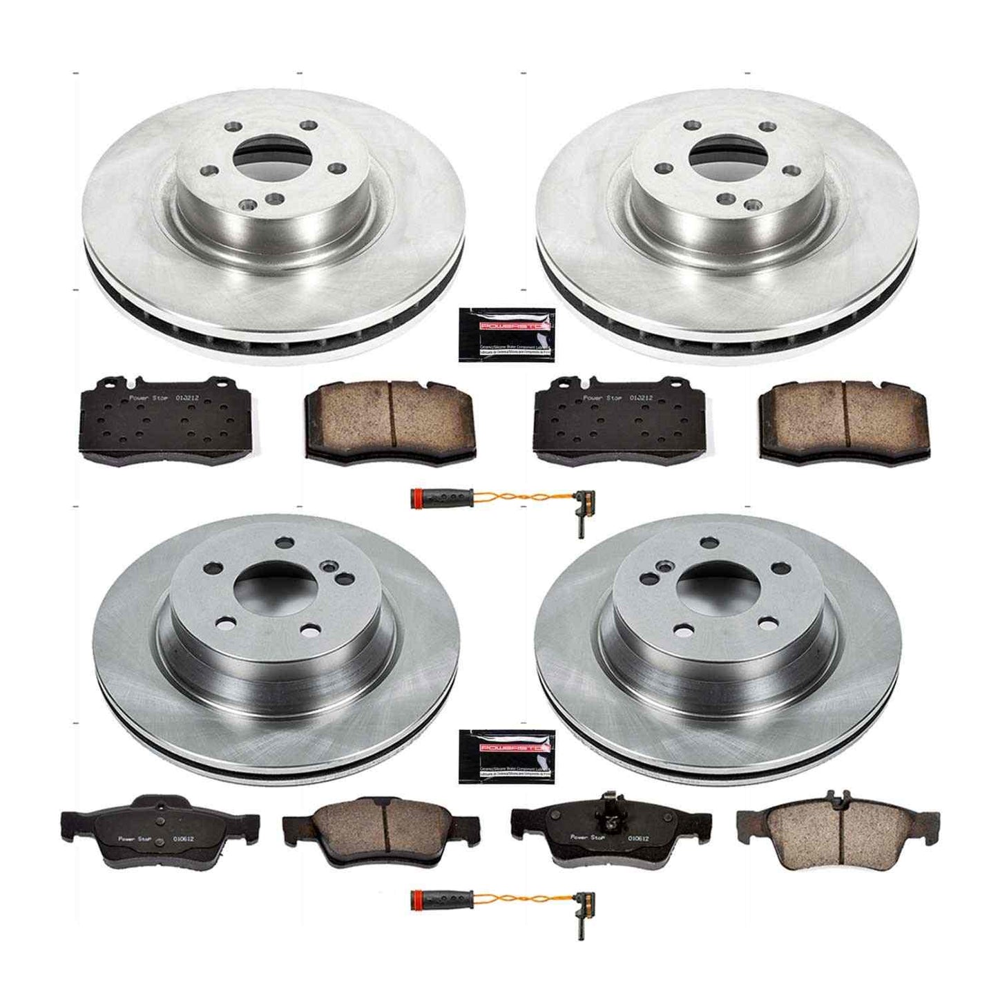 PowerStop Power Stop 07-09 Mercedes-Benz E550 Front & Rear Autospecialty Brake Kit KOE6600