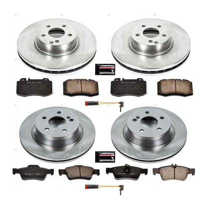 PowerStop Power Stop 07-09 Mercedes-Benz E550 Front & Rear Autospecialty Brake Kit KOE6600