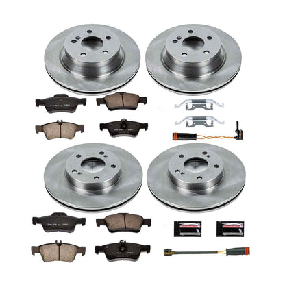 PowerStop Power Stop 08-11 Mercedes-Benz CLS550 Front & Rear Autospecialty Brake Kit KOE6602