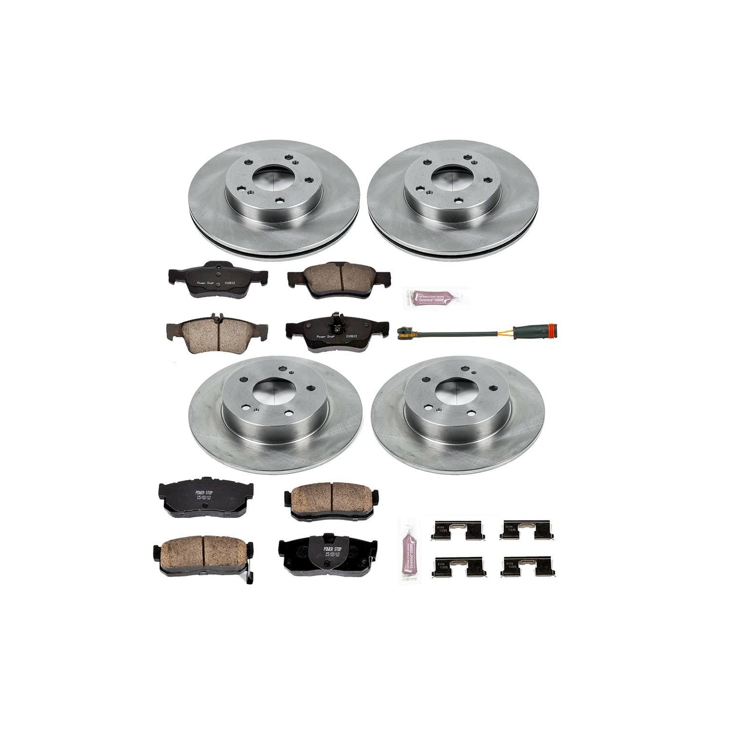 PowerStop Power Stop 96-99 Infiniti I30 Front & Rear Autospecialty Brake Kit KOE662