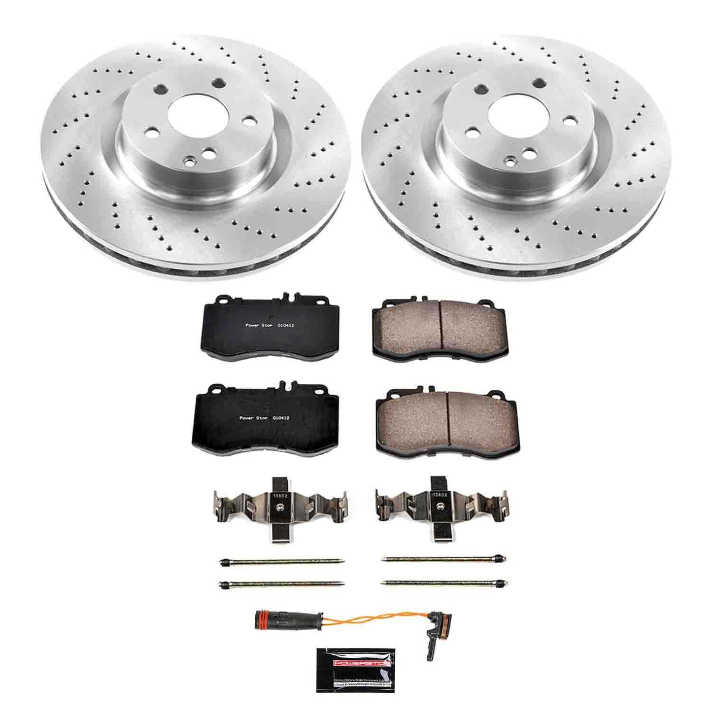 PowerStop Power Stop 10-16 Mercedes-Benz E350 Front Autospecialty Brake Kit KOE6640