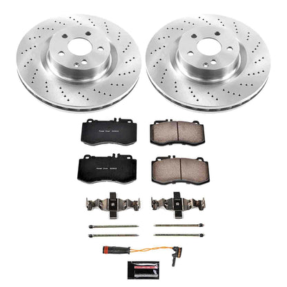 PowerStop Power Stop 10-16 Mercedes-Benz E350 Front Autospecialty Brake Kit KOE6640