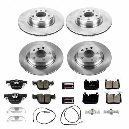 PowerStop Power Stop 2016 BMW 328i xDrive Front & Rear Autospecialty Brake Kit KOE6654