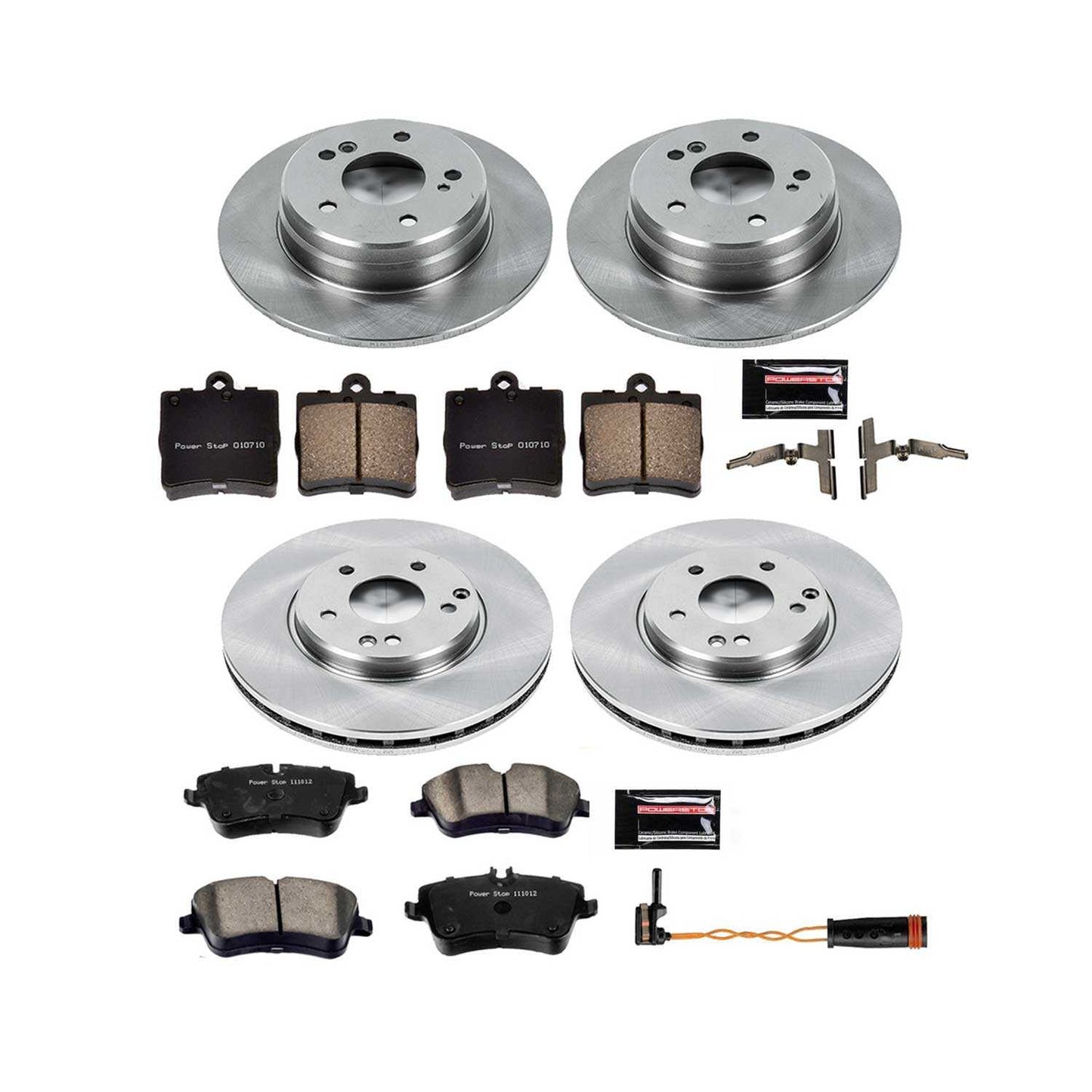 PowerStop Power Stop 06-08 Mercedes-Benz SLK280 Front & Rear Autospecialty Brake Kit KOE6703