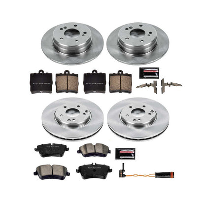 PowerStop Power Stop 06-08 Mercedes-Benz SLK280 Front & Rear Autospecialty Brake Kit KOE6703