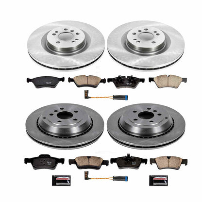 PowerStop Power Stop 05-06 Mercedes-Benz G55 AMG Front & Rear Autospecialty Brake Kit KOE6707