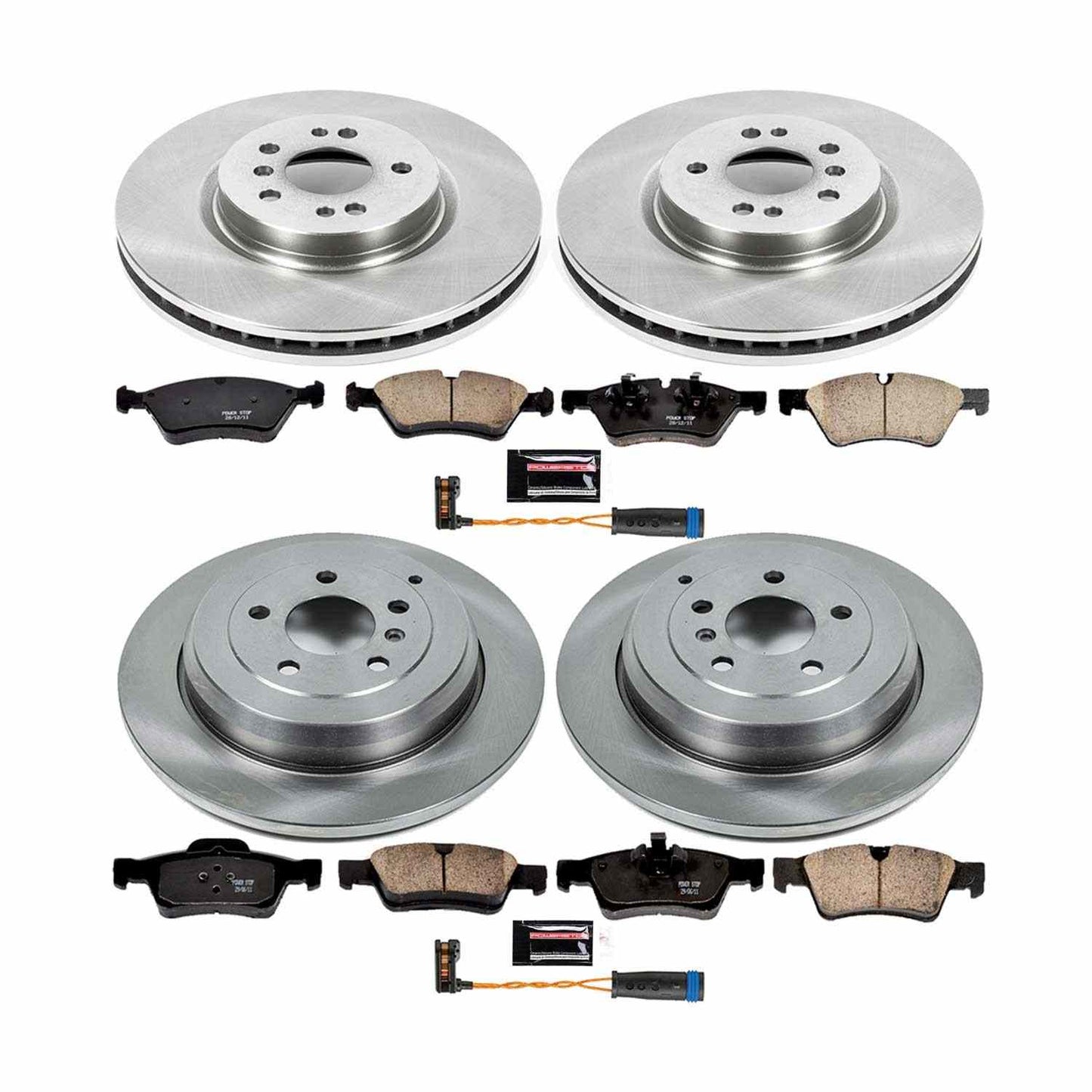 PowerStop Power Stop 10-11 Mercedes-Benz ML450 Front & Rear Autospecialty Brake Kit KOE6710