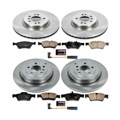 PowerStop Power Stop 10-11 Mercedes-Benz ML450 Front & Rear Autospecialty Brake Kit KOE6710