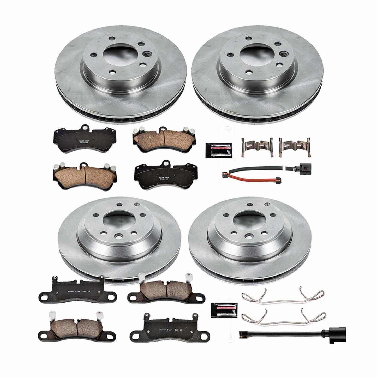 PowerStop Power Stop 11-17 Volkswagen Touareg Front & Rear Autospecialty Brake Kit KOE6724