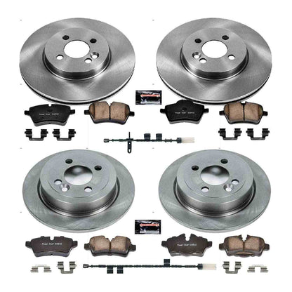 PowerStop Power Stop 11-16 Mini Cooper Front & Rear Autospecialty Brake Kit KOE6742