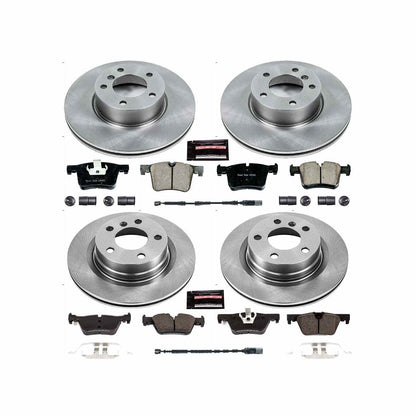 PowerStop Power Stop 14-16 BMW 228i Front & Rear Autospecialty Brake Kit KOE6744
