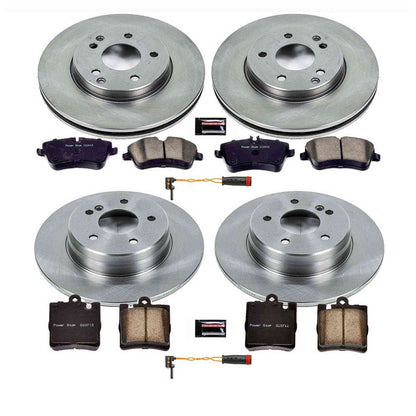 PowerStop Power Stop 03-05 Mercedes-Benz C240 Front & Rear Autospecialty Brake Kit KOE6745