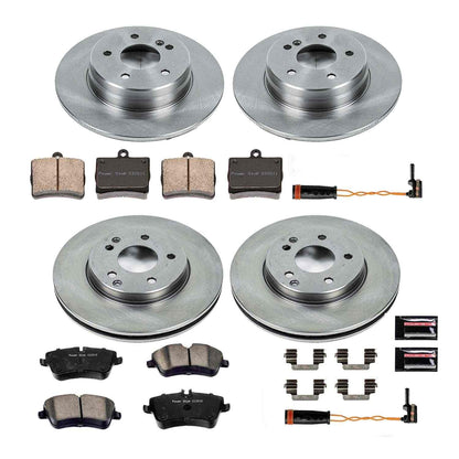 PowerStop Power Stop 2003 Mercedes-Benz S430 Front & Rear Autospecialty Brake Kit KOE6746