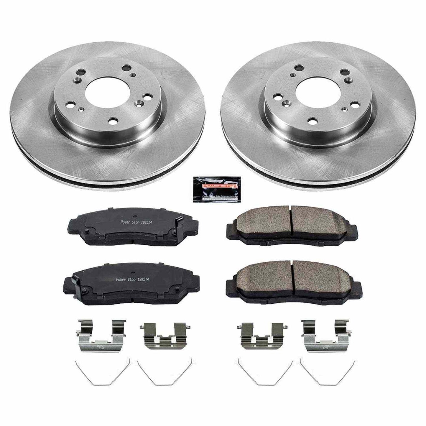 PowerStop Power Stop 12-15 Honda Civic Front Autospecialty Brake Kit KOE6766