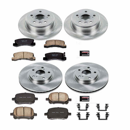 PowerStop Power Stop 99-01 Lexus RX300 Front & Rear Autospecialty Brake Kit KOE6782