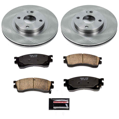 PowerStop Power Stop 01-03 Mazda Protege Front Autospecialty Brake Kit KOE6786