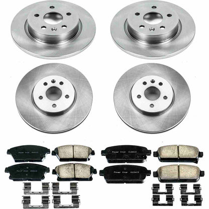 PowerStop Power Stop 13-18 Buick Encore Front & Rear Autospecialty Brake Kit KOE6792