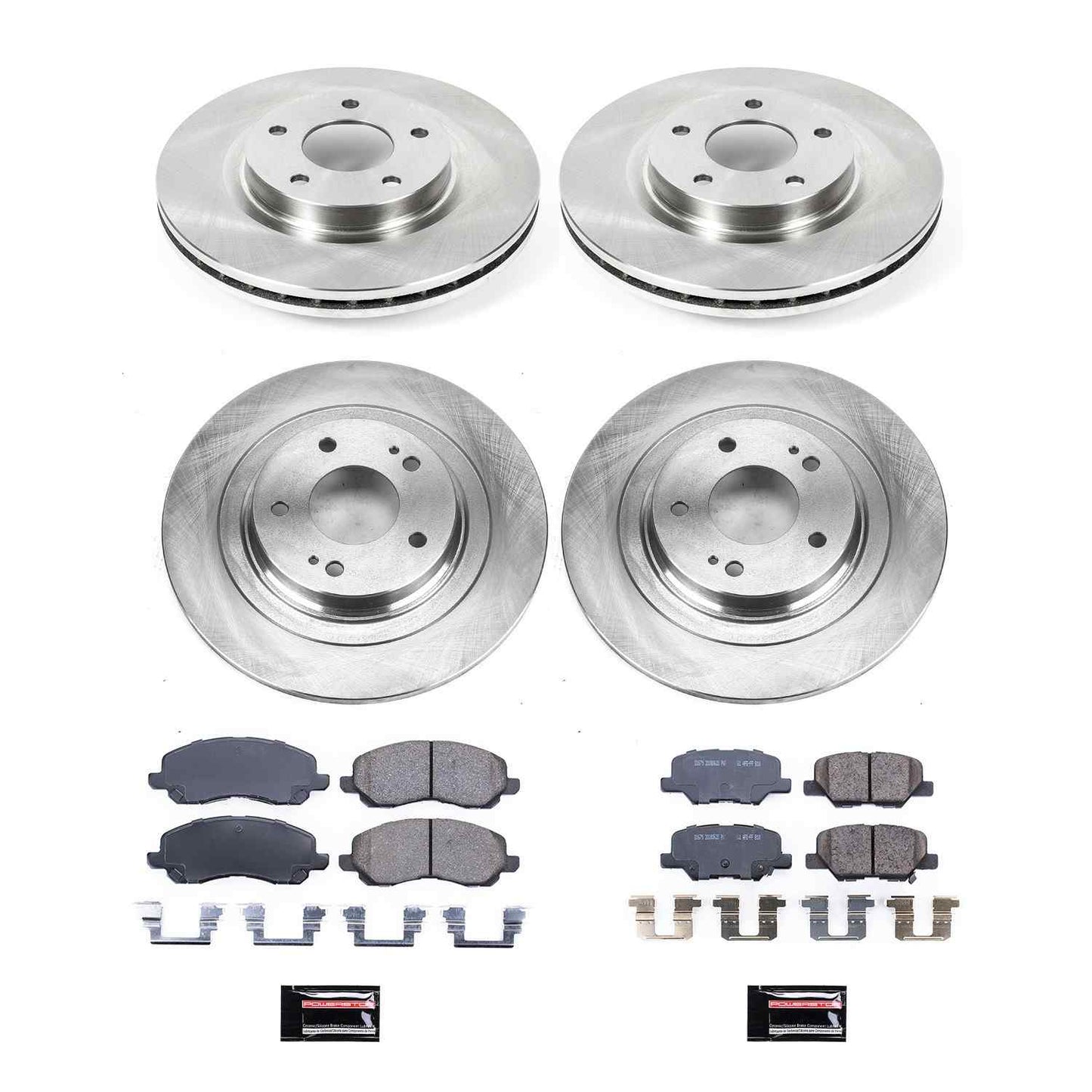 PowerStop Power Stop 14-18 Mitsubishi Outlander Front & Rear Autospecialty Brake Kit KOE6796