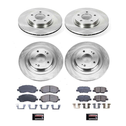 PowerStop Power Stop 14-18 Mitsubishi Outlander Front & Rear Autospecialty Brake Kit KOE6796