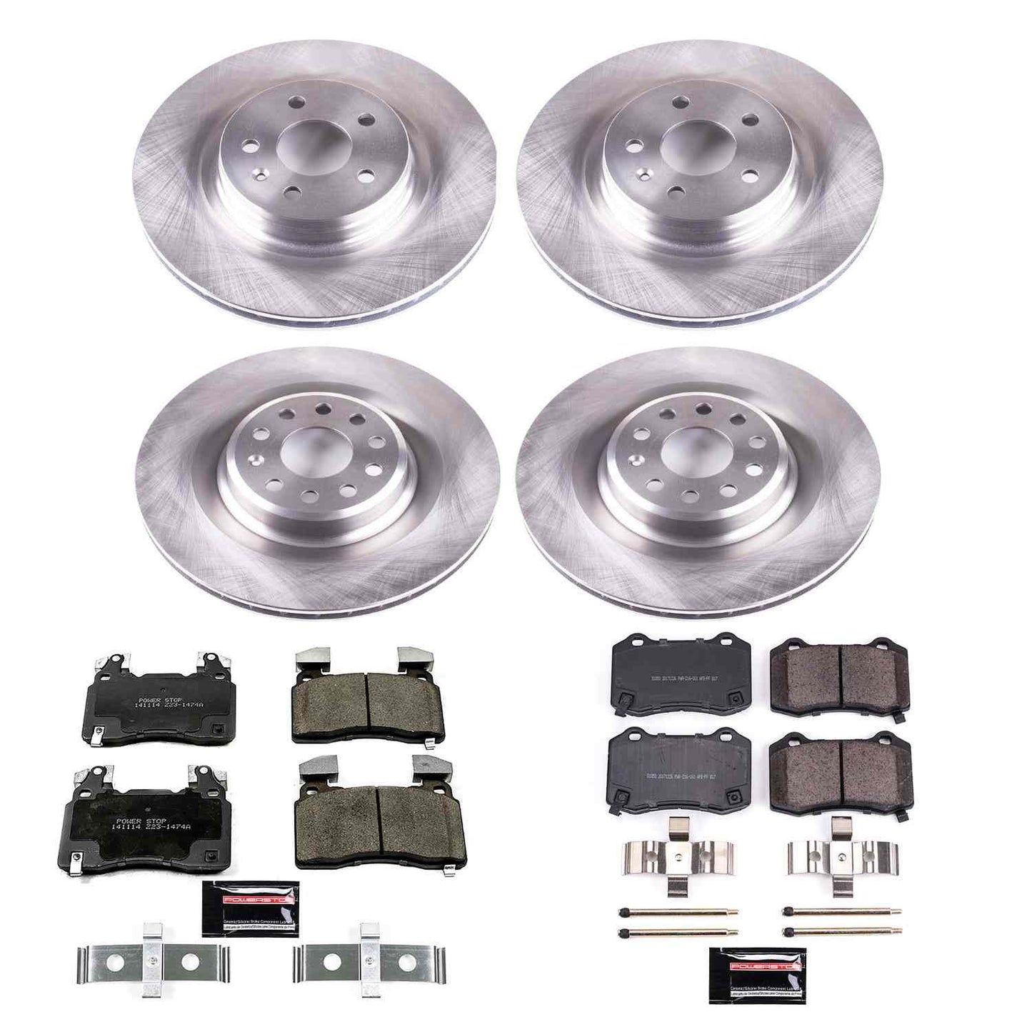 PowerStop Power Stop 12-16 Tesla Model S Front & Rear Autospecialty Brake Kit KOE6797