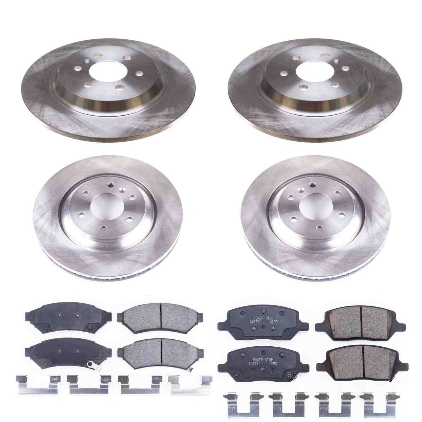 PowerStop Power Stop 14-17 Mobility Ventures MV-1 Front & Rear Autospecialty Brake Kit KOE6801