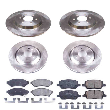 PowerStop Power Stop 14-17 Mobility Ventures MV-1 Front & Rear Autospecialty Brake Kit KOE6801