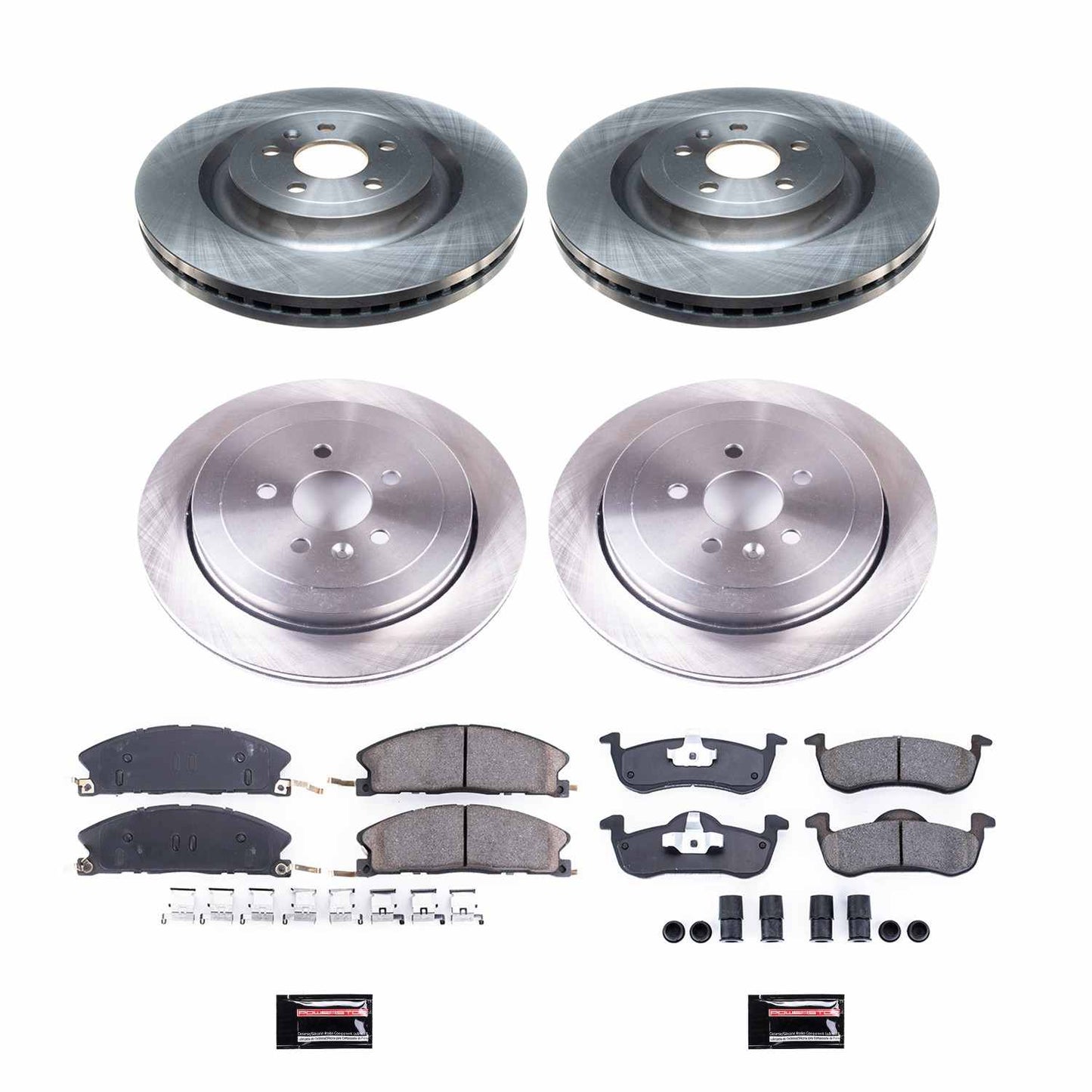 PowerStop Power Stop 13-18 Lincoln MKT Front & Rear Autospecialty Brake Kit KOE6804