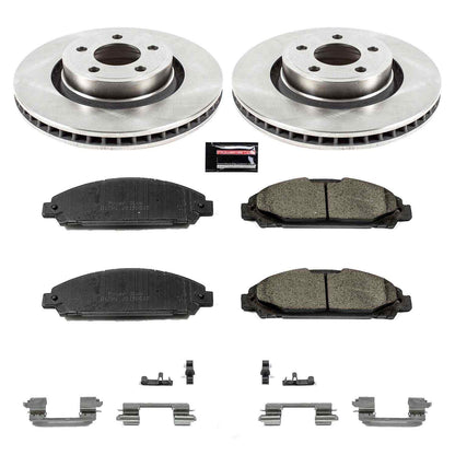 PowerStop Power Stop 15-19 Ford Mustang Front Autospecialty Brake Kit KOE6809