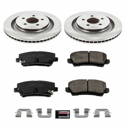 PowerStop Power Stop 15-19 Ford Mustang Rear Autospecialty Brake Kit KOE6812
