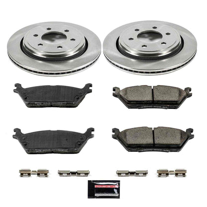 PowerStop Power Stop 15-19 Ford Mustang Rear Autospecialty Brake Kit KOE6813