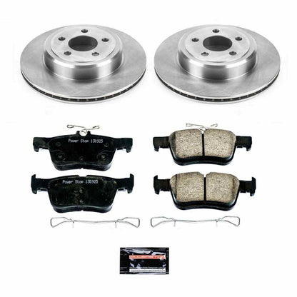 PowerStop Power Stop 13-19 Ford Fusion Rear Autospecialty Brake Kit KOE6817