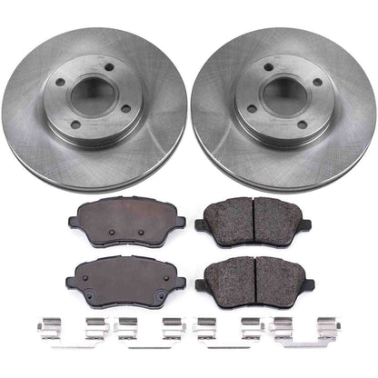 PowerStop Power Stop 14-19 Ford Fiesta Front Autospecialty Brake Kit KOE6818