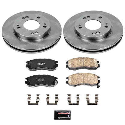 PowerStop Power Stop 95-05 Chrysler Sebring Front Autospecialty Brake Kit KOE681