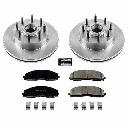 PowerStop Power Stop 12-19 Ford F-250 Super Duty Front Autospecialty Brake Kit KOE6821