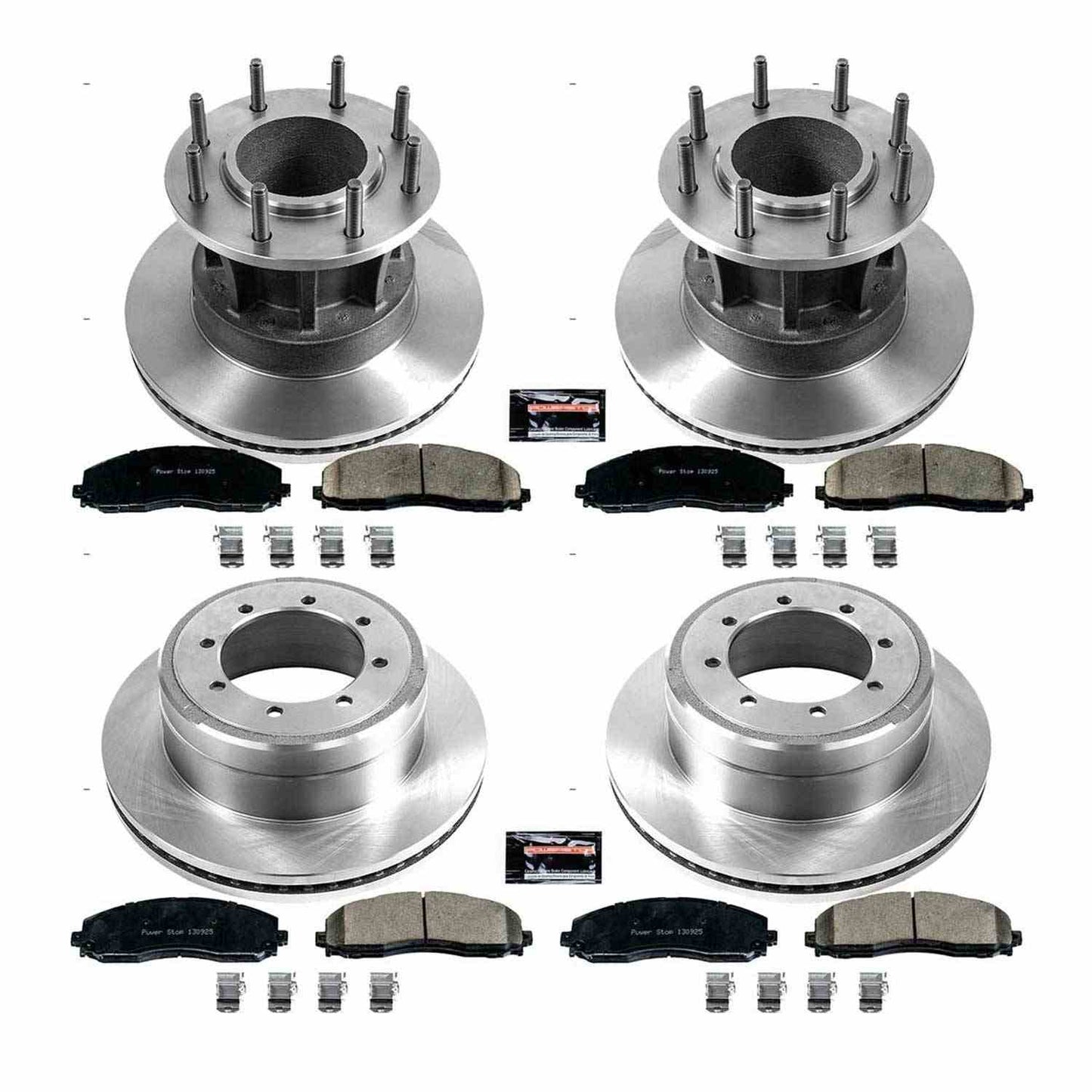PowerStop Power Stop 13-16 Ford F-350 Super Duty Front & Rear Autospecialty Brake Kit KOE6822