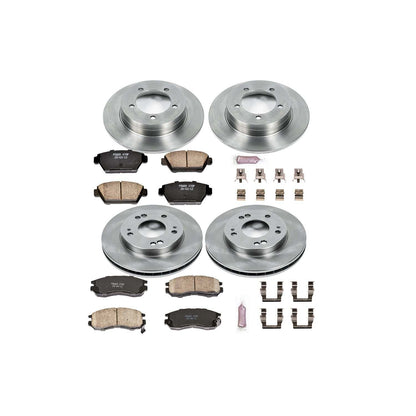 PowerStop Power Stop 90-94 Eagle Talon Front & Rear Autospecialty Brake Kit KOE682