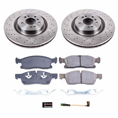 PowerStop Power Stop 2016 Mercedes-Benz GLE300d Front Autospecialty Brake Kit KOE6883