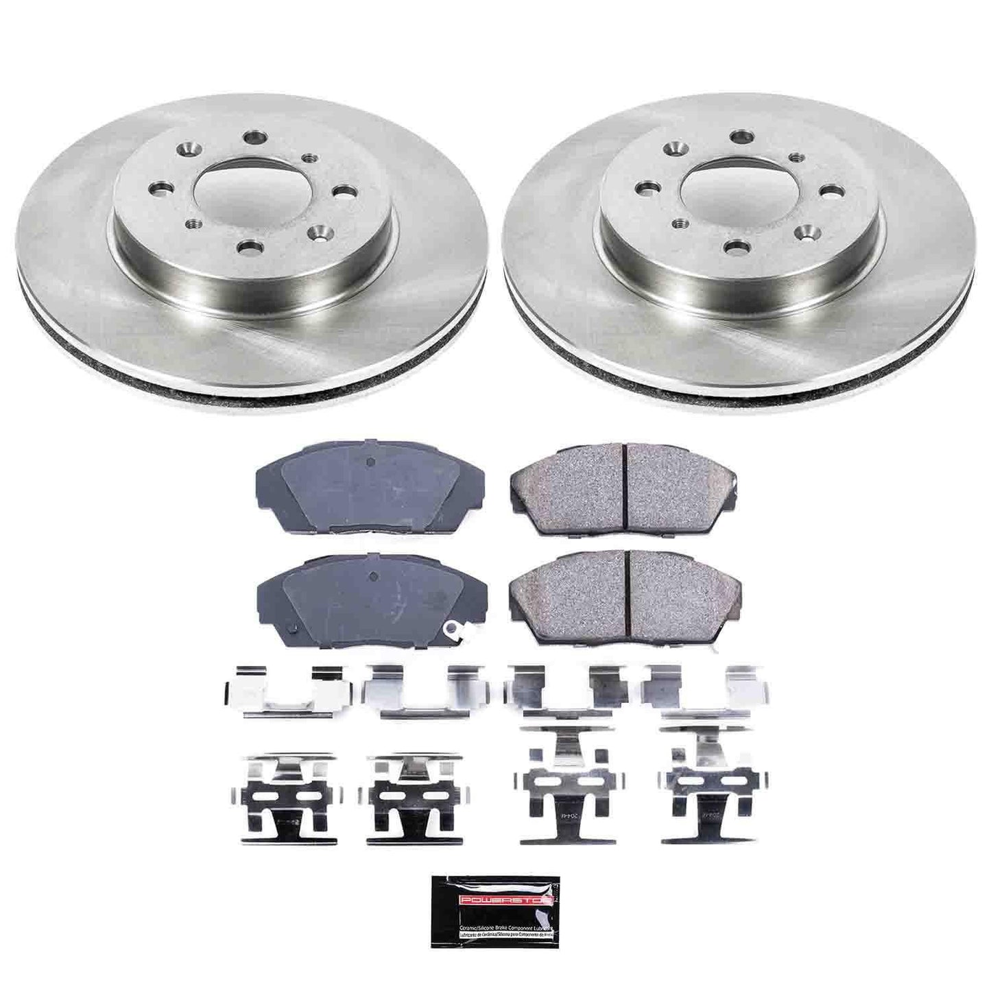 PowerStop Power Stop 90-93 Acura Integra Front Autospecialty Brake Kit KOE688