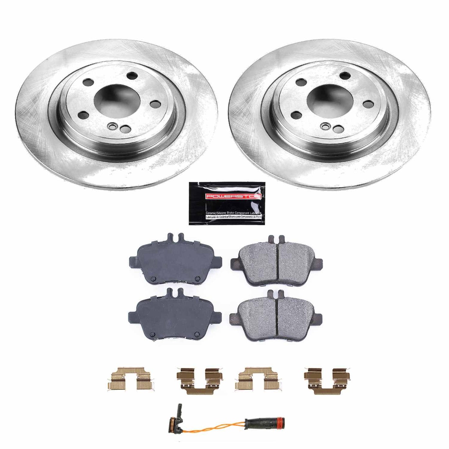 PowerStop Power Stop 2017 Mercedes-Benz SLC300 Rear Autospecialty Brake Kit KOE6895
